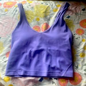 purple lulu align tank